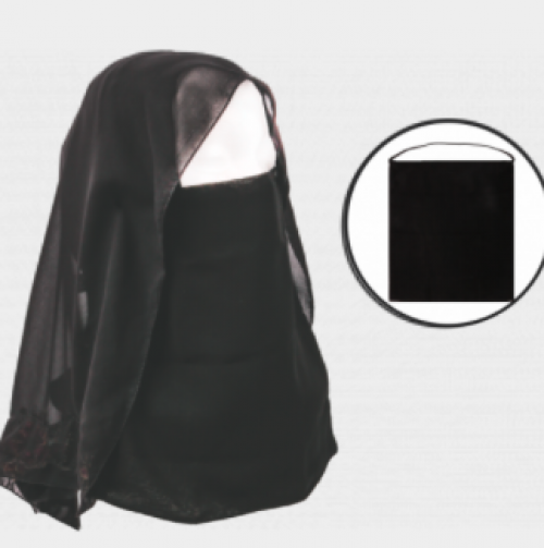 Half Niqab - (HD009) 