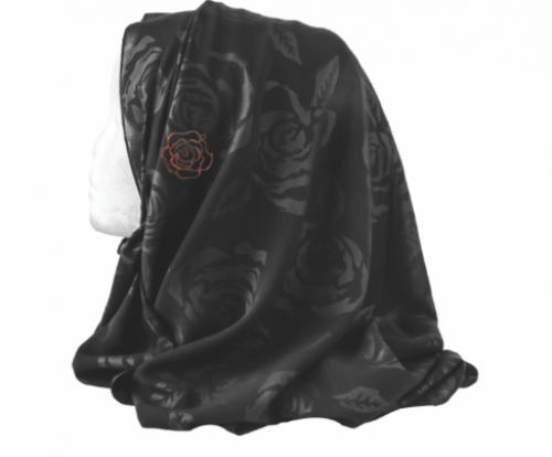 Warda rose pattern sheila- [HS196]