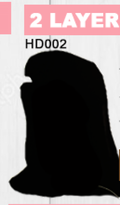 2 Layer Chiffon Veil Niqaab  - (HD002)