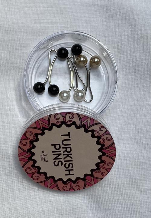 Turkish Pin Clips - Pack of  4  - (HJ100A)