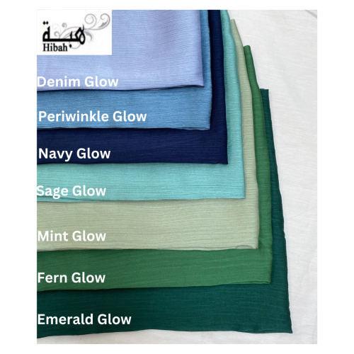 SILK GLOW CHIFFION SCARVES - (HS294)