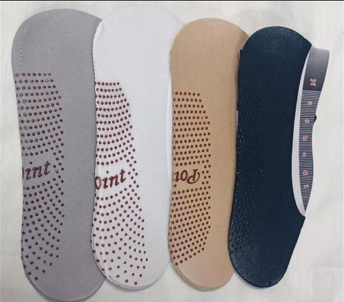 Non Slip Secret Sock - HL392  - single  - Black only 