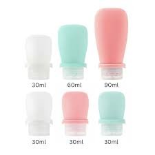 Silicone Travel Bottles - 3 piece set - HL395 