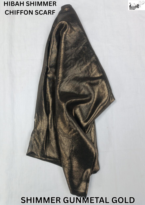 Shimmer Chiffon Scarf ( HS310 ) 