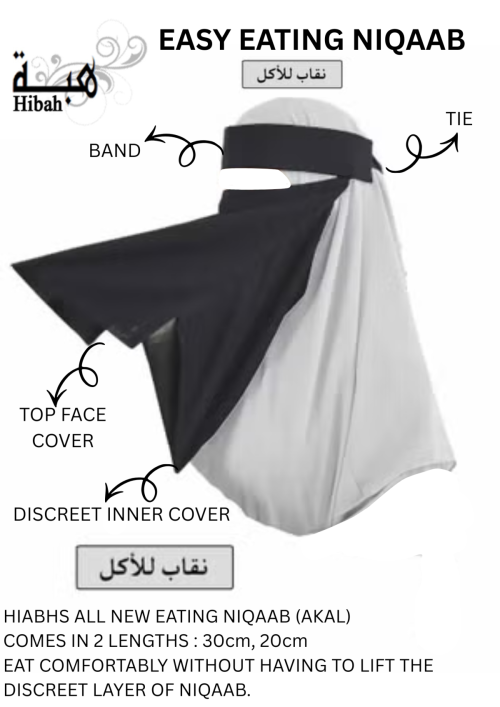 Niqaab Lil Akal - Eating Niqaab  - HD027 