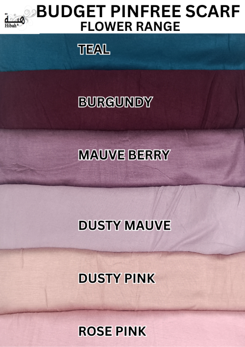Budget Pin Free Scarf  - HS001B 